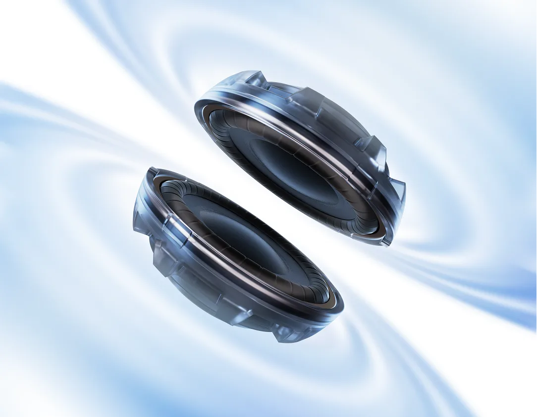 Shokz OpenFit Air 2 Bassphere Dual-Treiber-System