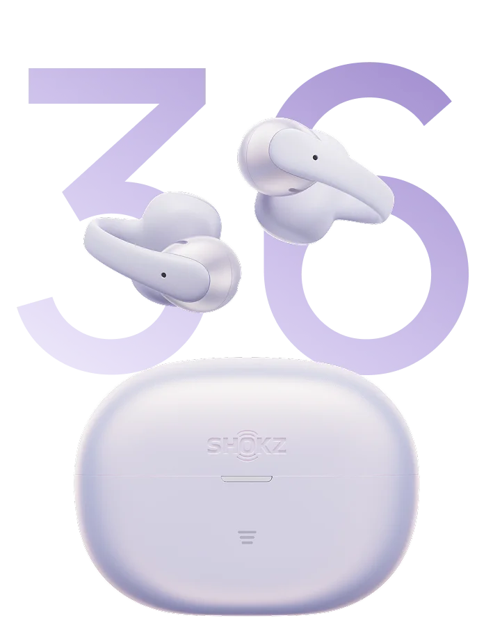 OpenDots Air earbuds and charging case